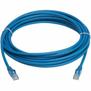 Tripp Lite series Cat6 Gigabit Snagless Molded UTP Ethernet Cable (RJ45 M/M), PoE, LSZH, Blue, 5 m - N201L-05M-BL