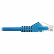 Tripp Lite series Cat6 Gigabit Snagless Molded UTP Ethernet Cable (RJ45 M/M), PoE, LSZH,Blue,15m - N201L-15M-BL
