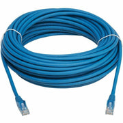 Tripp Lite series Cat6 Gigabit Snagless Molded UTP Ethernet Cable (RJ45 M/M),PoE,LSZH,Blue,10m