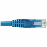 Tripp Lite series Cat6 Gigabit Snagless Molded UTP Ethernet Cable (RJ45 M/M),PoE,LSZH,Blue,10m - N201L-10M-BL