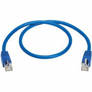 Tripp Lite by Eaton Cat8 40G Snagless SSTP Ethernet Cable (RJ45 M/M), PoE, Blue, 2 ft. (0.6 m)