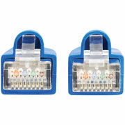 Tripp Lite by Eaton Cat8 40G Snagless SSTP Ethernet Cable (RJ45 M/M), PoE, Blue, 2 ft. (0.6 m) - N272-F02-BL
