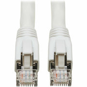 Tripp Lite by Eaton Cat8 40G Snagless SSTP Ethernet Cable (RJ45 M/M), PoE, White, 2 ft. (0.6 m) - N272-F02-WH