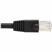 Tripp Lite series Cat8 40G Snagless SSTP Ethernet Cable (RJ45 M/M), PoE, Black, 3 ft. (0.9 m) - N272-F03-BK