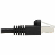 Tripp Lite series Cat8 40G Snagless SSTP Ethernet Cable (RJ45 M/M), PoE, Black, 3 ft. (0.9 m) - N272-F03-BK