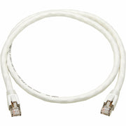 Tripp Lite by Eaton Cat8 40G Snagless SSTP Ethernet Cable (RJ45 M/M), PoE, White, 3 ft. (0.9 m)