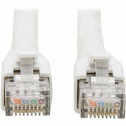 Tripp Lite series Cat8 40G Snagless SSTP Ethernet Cable (RJ45 M/M), PoE, White, 6 ft. (1.8 m) - N272-F06-WH