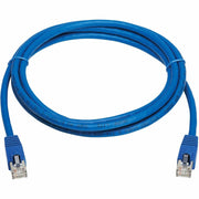 Tripp Lite by Eaton Cat8 40G Snagless SSTP Ethernet Cable (RJ45 M/M), PoE, Blue, 7 ft. (2.1 m) - N272-F07-BL