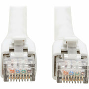 Tripp Lite by Eaton Cat8 40G Snagless SSTP Ethernet Cable (RJ45 M/M), PoE, White, 7 ft. (2.1 m) - N272-F07-WH