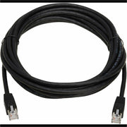 Tripp Lite series Cat8 40G Snagless SSTP Ethernet Cable (RJ45 M/M), PoE, Black, 15 ft. (4.6 m)