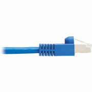 Tripp Lite series Cat8 40G Snagless SSTP Ethernet Cable (RJ45 M/M), PoE, Blue, 15 ft. (4.6 m) - N272-F15-BL