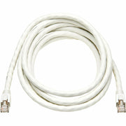Tripp Lite series Cat8 40G Snagless SSTP Ethernet Cable (RJ45 M/M), PoE, White, 15 ft. (4.6 m)