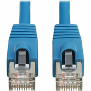 Tripp Lite by Eaton Cat8 40G Snagless SSTP Ethernet Cable (RJ45 M/M), PoE, LSZH, Blue, 1 m (3.3 ft.) - N272L-F01M-BL