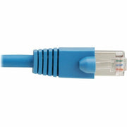 Tripp Lite by Eaton Cat8 40G Snagless SSTP Ethernet Cable (RJ45 M/M), PoE, LSZH, Blue, 1 m (3.3 ft.) - N272L-F01M-BL
