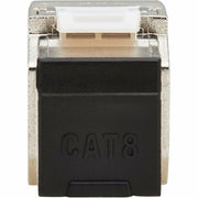 Tripp Lite by Eaton Cat8 STP Shielded Tool-Free Keystone Jack, 568A/568B, TAA - N238-SHC8-TF-1