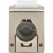 Tripp Lite by Eaton Cat8 STP Shielded Tool-Free Keystone Jack, 568A/568B, TAA - N238-SHC8-TF-1