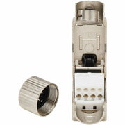 Tripp Lite by Eaton Cat6a Class EA STP Field-Termination Plug, 568A/568B, TAA - N232-SHC6A-1