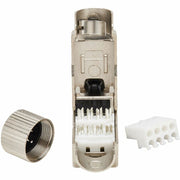 Tripp Lite by Eaton Cat6a Class EA STP Field-Termination Plug, 568A/568B, TAA - N232-SHC6A-1