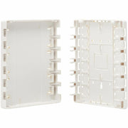 Tripp Lite by Eaton Surface-Mount Box for Keystone Jacks - 12 Ports, White - N082-012-WH