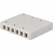 Tripp Lite by Eaton Surface-Mount Box for Keystone Jacks - 12 Ports, White - N082-012-WH