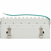 Tripp Lite by Eaton Cat6a STP Patch Panel, 8 Ports, DIN Rail or Wall Mount, TAA - N250-SH08-DIN6A