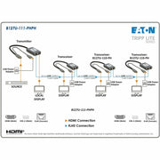 Tripp Lite by Eaton B127U-111-PHPH Video Extender Transmitter/Receiver - B127U-111-PHPH