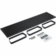 Tripp Lite by Eaton Extra-Wide Dual-Monitor Riser for Desk, 39 x 10 in. - Wood, Black - MR4010