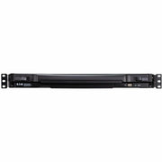 Tripp Lite by Eaton 16-Port Cat5 KVM over IP Switch - Virtual Media, 19 in. LCD, 1 Remote/1 Local User, 1U Rack-Mount, TAA - B064C-16-1X1-IP