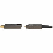 Tripp Lite series P568FM-10M-8K6 HDMI Fiber Active Optical Cable, M/M, Black, 10 m (33 ft.) - P568FM-10M-8K6