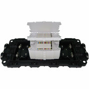 Tripp Lite by Eaton Fiber Splice Horizontal Enclosure 6 Splicing Trays 144 Fiber Capacity IP68 Rated - N600H-0144-6