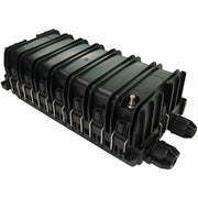 Tripp Lite by Eaton Fiber Splice Horizontal Enclosure 6 Splicing Trays 288 Fiber Capacity IP68 Rated