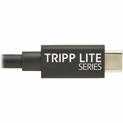 Tripp Lite by Eaton USB4 40Gbps Cable (M/M) - USB-C, 8K 60 Hz, 240W PD Charging, Black, 1.2 m (4 ft. - U521-1P2M-BK