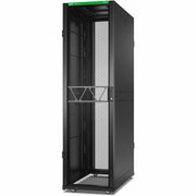 APC by Schneider Electric NetShelter SX Server Rack Gen 2, 45U, 2124H x 600W x 1200D mm, with Sides, Black