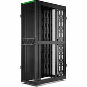 APC by Schneider Electric NetShelter SX Server Rack Gen 2, 45U, 2124H x 600W x 1200D mm, with Sides, Black - AR3305B2