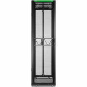 APC by Schneider Electric NetShelter SX Server Rack Gen 2, 45U, 2124H x 600W x 1200D mm, with Sides, Black - AR3305B2