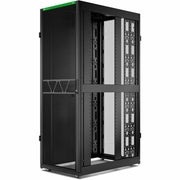 APC by Schneider Electric NetShelter SX Server Rack Gen 2, 45U, 2124H x 750W x 1200D mm, with Sides, Black - AR3355B2