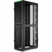 APC by Schneider Electric NetShelter SX Server Rack Gen 2, 48U, 2258H x 600W x 1070D mm, with Sides, Black - AR3107B2