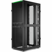 APC by Schneider Electric NetShelter SX Server Rack Gen 2, 42U, 1991H x 750W x 1070D mm, with Sides, Black - AR3150B2