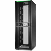 APC by Schneider Electric NetShelter SX Server Rack Gen 2, 45U, 2124H x 750W x 1070D mm, with Sides, Black