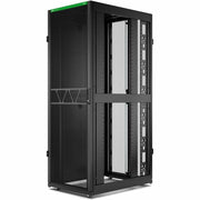 APC by Schneider Electric NetShelter SX Server Rack Gen 2, 45U, 2124H x 750W x 1070D mm, with Sides, Black - AR3155B2