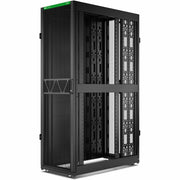 APC by Schneider Electric NetShelter SX Server Rack Gen 2, 42U, 1991H x 600W x 1200D mm, with Sides, Black - AR3300B2