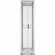 APC by Schneider Electric NetShelter SX Server Rack Gen 2, 48U, 2258H x 600W x 1200D mm, with Sides, White - AR3307W2