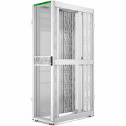 APC by Schneider Electric NetShelter SX Server Rack Gen 2, 48U, 2258H x 600W x 1200D mm, with Sides, White - AR3307W2