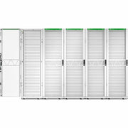 APC by Schneider Electric NetShelter SX Server Rack Gen 2, 42U, 1991H x 600W x 1200D mm, with Sides, White - AR3300W2