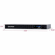 CyberPower PFC Sinewave CP1500PFCRM1U 1500VA Rack-mountable UPS - CP1500PFCRM1U