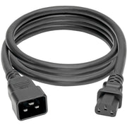 Tripp Lite 7ft PDU Power Cord Cable C13 to C20 Heavy Duty 15A 12AWG 7' - P032-007