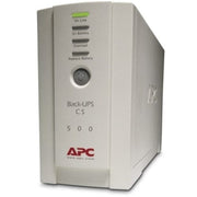 APC by Schneider Electric APC Back-UPS CS 500 - BK500EI - Standby UPS, 220 V AC, Tower, 230 V AC, IEC 320-C14, Back-UPS CS, 13.90 Minute, 2.40 Minute, 500 VA/300 W