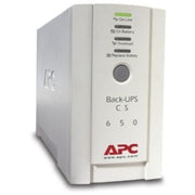 APC by Schneider Electric APC Back-UPS CS 650VA 230V - BK650EI - Standby UPS, Tower, Stepped Sine Wave, 230 V AC, IEC 320-C14, Back-UPS CS, 2.40 Minute, 11.40 Minute, 650 VA/400 W