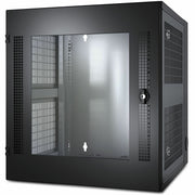 APC by Schneider Electric APC NetShelter WX - AR100 - Rack Cabinet, Wall Mountable, 13U, NetShelter WX