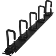 CyberPower CyberPower 1U 2" Deep Flexible Ring Cable Manager - CRA30004 - Cable Organizer, 1U